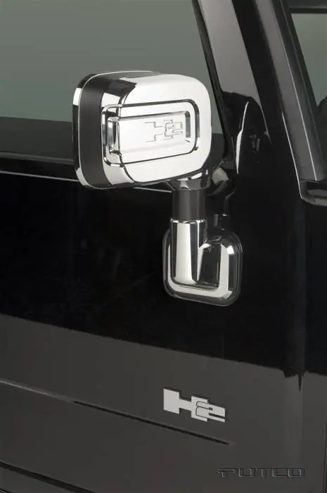 Hummer H2 Putco Mirror Overlays - 402025 Express Delivery