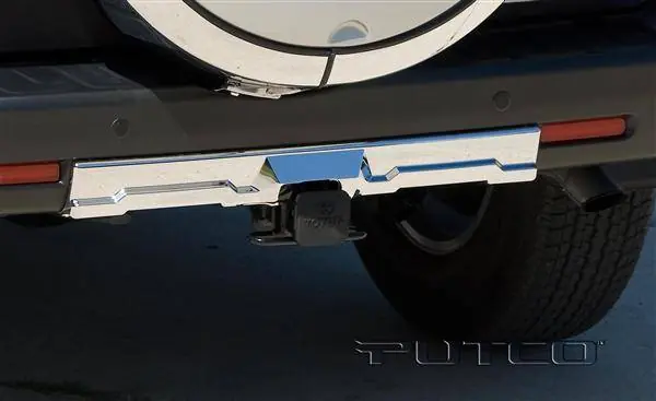 Toyota FJ Cruiser Putco Chrome Rear Apron Cover with Hitch Opening - 404210 Fast Shipping