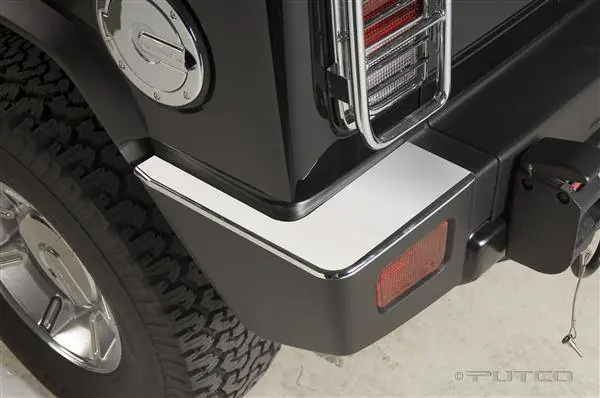 Hummer H2 Putco Chrome Rear Bumper Trim - 404203 Best Choice