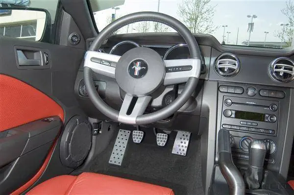 Ford Mustang Putco Track Design Liquid Pedal Foot Rest - 932104 Last Chance