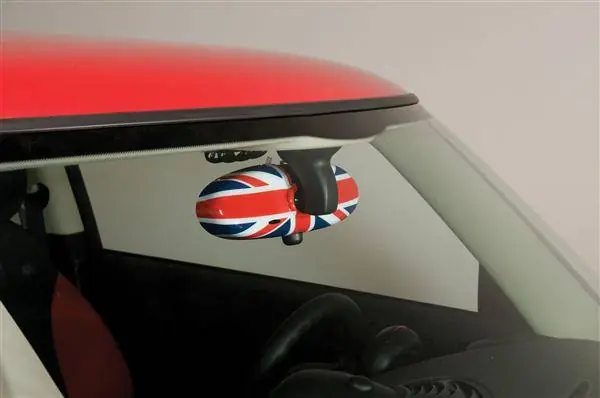Mini Cooper Putco Chrome Union Jack Rear View Mirror Cover - 400059 Best Seller