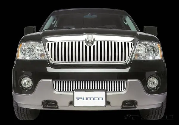 Lincoln Navigator Putco Designer FX Bumper Insert Vertical Bar Grille - 65704 Clearance