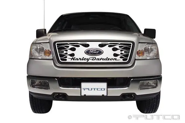 No Minimum Order Ford F150 Putco Flaming Inferno Grille Insert - 53342