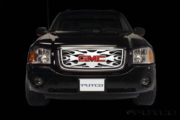 GMC Envoy Putco Flaming Inferno Stainless Steel Grille - 89133 Price Drop