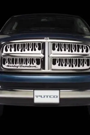 Warranty Included Chevrolet Silverado Putco Flaming Inferno Stainless Steel Grille - 89101