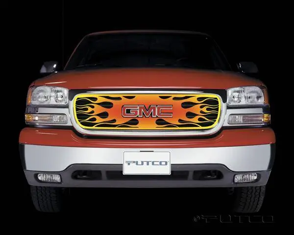 GMC Yukon Putco Flaming Inferno Stainless Steel Grille - 4 Color - 89302 Get Yours