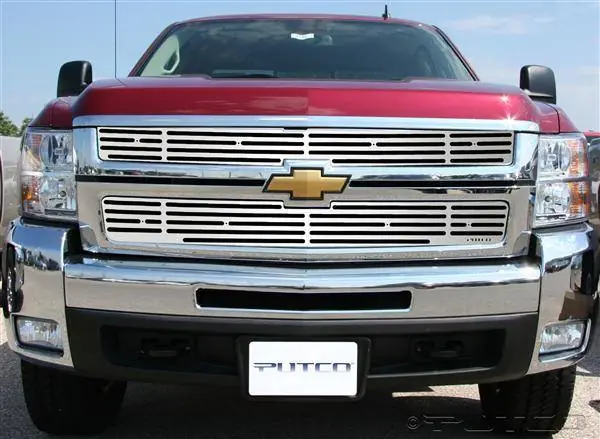 Chevrolet Silverado Putco Liquid Boss Grille - 302195 Buy Direct