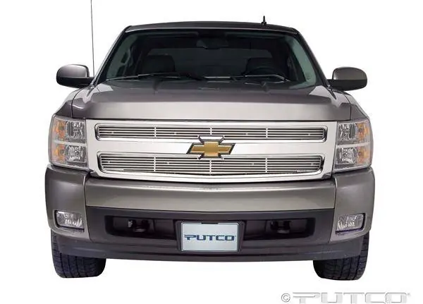 Viral Chevrolet Silverado Putco Liquid Grille - 91189