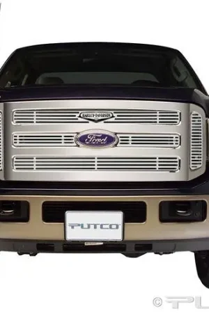 Best Seller Ford F250 Superduty Putco Liquid Grille Insert with Classic Logo - 94255