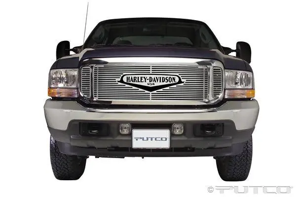 Ford F350 Superduty Putco Liquid Grille Insert with Classic Logo - 94206 Limited Edition