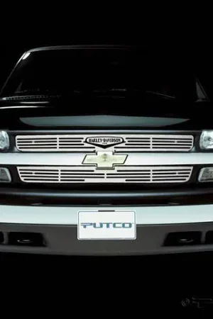 Viral Chevrolet Tahoe Putco Liquid Grille Insert with Classic Logo - 94208