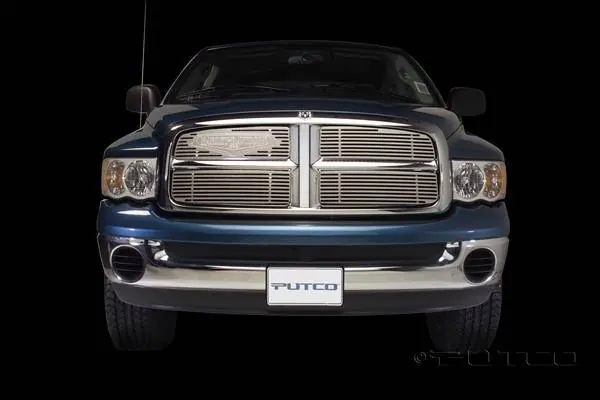 Dodge Ram Putco Liquid Grille Insert with Classic Logo - 94232 Affordable