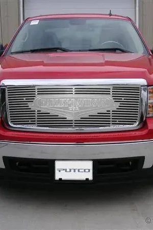 GMC Sierra Putco Liquid Grille Insert with Classic Logo - 94290 Today Only