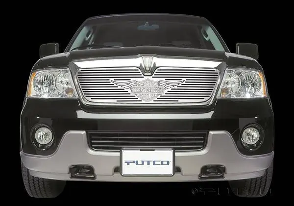 Lincoln Navigator Putco Liquid Grille Insert with Wings Logo - 94117 Exclusive Offer