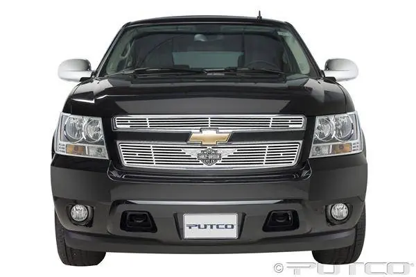 Chevrolet Tahoe Putco Liquid Grille Insert with Wings Logo - 94158 Trending