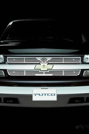 Certified Chevrolet Silverado Putco Liquid Grille Insert with Wings Logo - 94108
