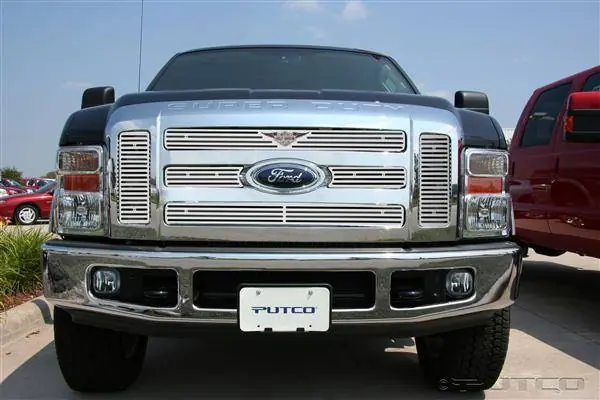 Ford F250 Superduty Putco Liquid Grille Insert with Wings Logo - 94197 Big Sale