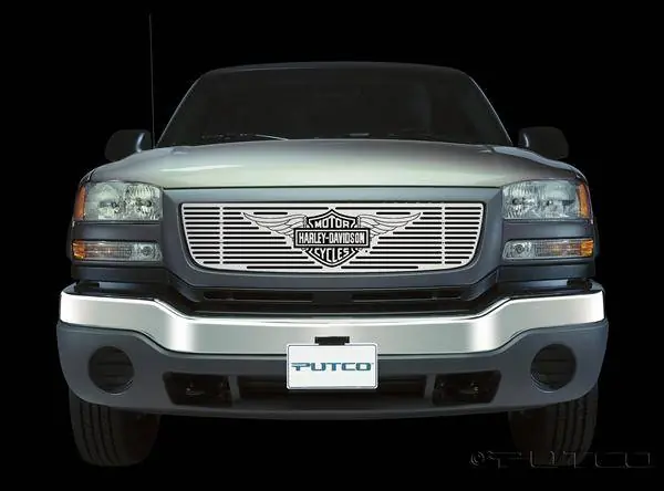 GMC Sierra Putco Liquid Grille Insert with Wings Logo - 94138 Bulk Order