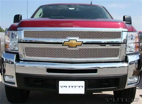 Today Only Chevrolet Silverado Putco Liquid Mesh Grille - 99195