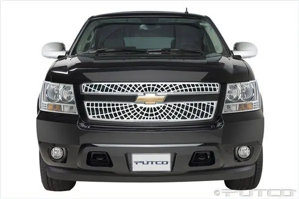 Top Pick Chevrolet Avalanche Putco Liquid Spider Web Grille - 303158