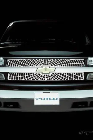 Chevrolet Silverado Putco Liquid Spider Web Grille - 303101 Big Sale