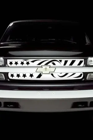 Chevrolet Silverado Putco Patriot Stainless Steel Grille - 86100 Popular