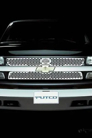 Chevrolet Tahoe Putco Punch Grille Insert with Bar & Shield - 52108 Discount