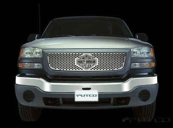 Editor’s Pick GMC Sierra Putco Punch Grille Insert with Bar & Shield - 52138