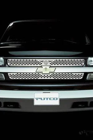 Chevrolet Tahoe Putco Punch Grille Insert with Wings Logo - 56108 Secure Checkout