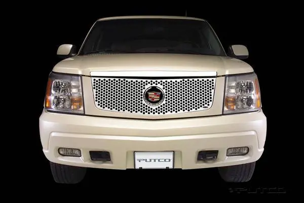 Cadillac Escalade Putco Punch Stainless Steel Grille - 84119 Best Choice