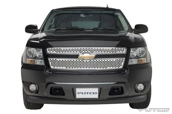 Shop Now Chevrolet Avalanche Putco Punch Stainless Steel Grille - 84158