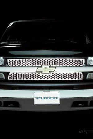 Buy Direct Chevrolet Silverado Putco Punch Stainless Steel Grille - 84101