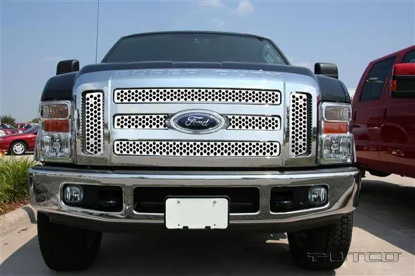 Price Cut Ford F250 Superduty Putco Punch Stainless Steel Grille - 84197