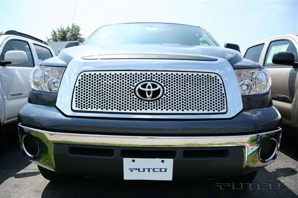 Limited Time Toyota Tundra Putco Punch Stainless Steel Grille - 84192