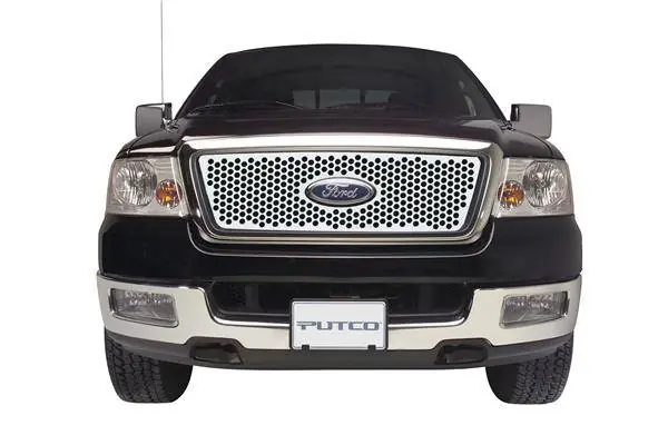 Luxury Ford F150 Putco Punch Stainless Steel Grille - 84142