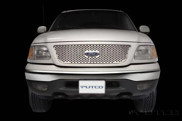Place Order Ford F150 Putco Punch Stainless Steel Grille - 84130