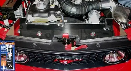 Trending Ford Mustang Steeda Polished Stainless Steel Radiator Cover - 16149