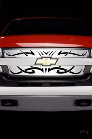 Chevrolet Silverado Putco Tribe Stainless Steel Grille - 85107 Direct From Factory