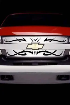 Holiday Sale Chevrolet Silverado Putco Tribe Stainless Steel Grille - 85157