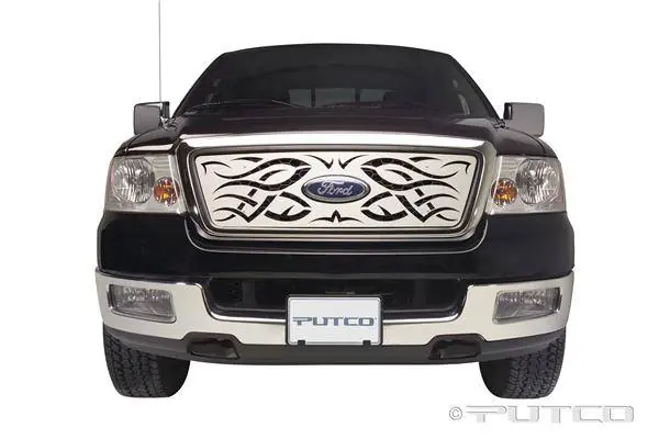 Reduced Price Ford F150 Putco Tribe Stainless Steel Grille - 85142