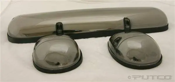 Affordable GMC Sierra Putco LED Roof Lamp Replacements - Ion Chrome - 930511