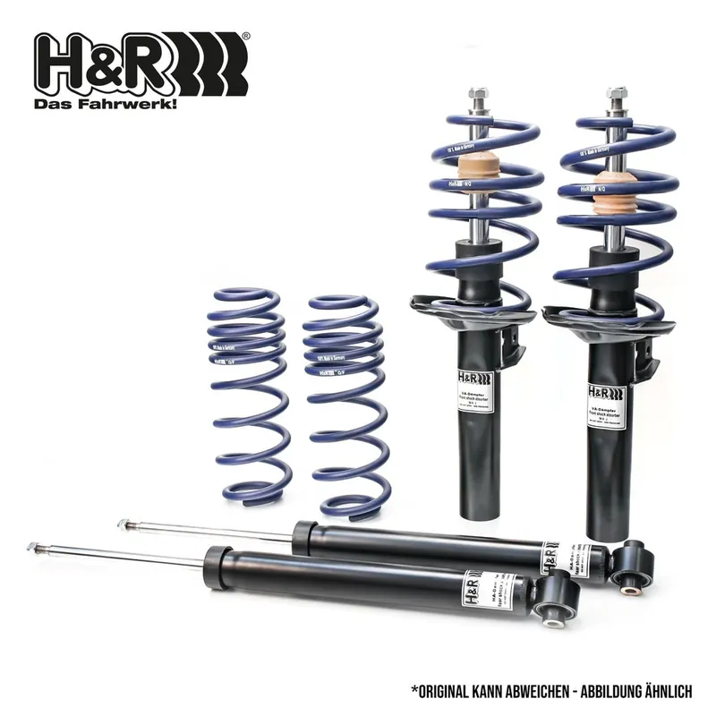 H&R Suspension Kit Springs & Shock Absorbers Cup Kit Sport-Suspension Best Seller