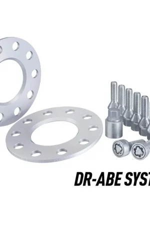 H&R TRAK+ Wheel Spacers Pair 5mm Silver 5x120 72.5mm CB Fan Favorite