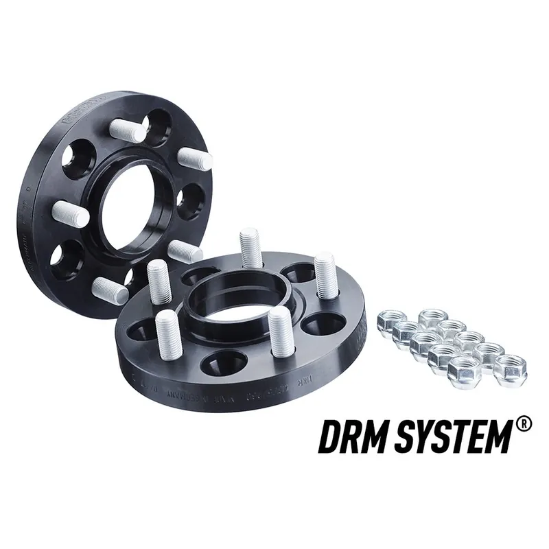 H&R TRAK+ Wheel Spacers Pair 22mm Black 5x108 63.3mm CB Special Offer