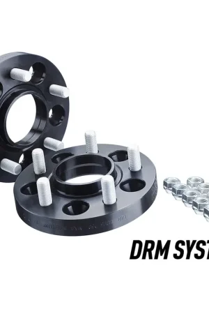 Bargain H&R TRAK+ Wheel Spacers Pair 25mm Black 5x120 64mm CB