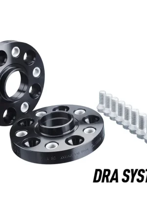 H&R TRAK+ Wheel Spacers Pair 35mm Black 5x120 72.5mm CB Special Discount