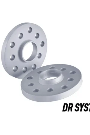 H&R TRAK+ Wheel Spacers Pair 15mm Silver 5x120 65mm CB Best Choice