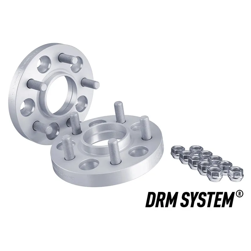 H&R TRAK+ Wheel Spacers Pair 30mm Silver 5x114,3 71.5mm CB Hassle-Free Returns
