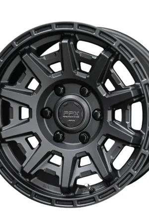 Price Cut AME PPX D10X Alloy Wheel 15x4.5 ET45 4x100 Matte Dark Gunmetal