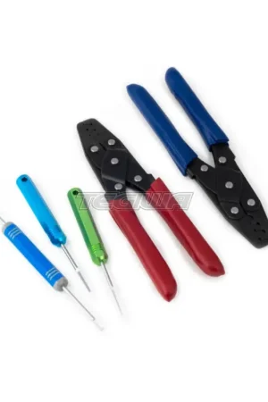 High Quality Haltech Dual Crimper Set Inc 3 pin removal tools